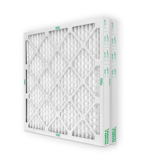 24x24x2 MERV 13 Pleated AC Furnace Air Filters.   2 Pack