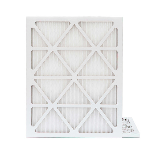 15x20x1 MERV 8 Pleated AC Furnace Air Filters.   2 Pack