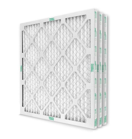 16X16X1 MERV 8 Pleated AC Furnace Air Filters.    2 Pack