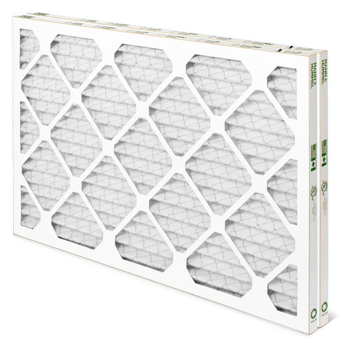 16X24X1 MERV 8 Pleated AC Furnace Air Filters.   2 Pack