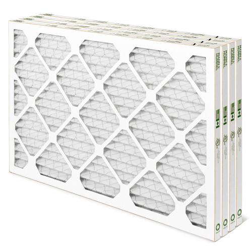20x30x1 MERV 8 Pleated AC Furnace Air Filters.    4 Pack