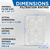 Glasfloss 16x30x1 MERV 10 ( FPR 6-7 ) AC and Furnace Pleated Air Filters.   Case of 12