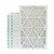 Glasfloss 20x30x2 MERV 10 ( FPR 6-7 ) AC and Furnace Pleated 2" Inch Air Filters.   Case of 12