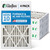 Glasfloss 16x24x4 MERV 10 Pleated 4" Inch AC Furnace Air Filters. Box of 4. Actual Size: 15-1/2 x 23-1/2 x 3-3/4