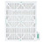 Glasfloss 18x24x4 MERV 10 Pleated 4" Inch AC Furnace Air Filters. Quantity 2. Actual Size: 17-1/2 x 23-1/2 x 3-3/4