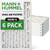 24x30x2 MERV 8 Pleated 2" AC Furnace Air Filters by Mann+Hummel.  6 Pack