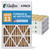 Glasfloss ZL 12x24x4 MERV 11 ( FPR 7 ) Pleated AC Furnace Air Filters.  4 Quantity.  Exact Size: 11-3/8 x 23-3/8 x 3-3/4