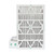 Glasfloss ZL 12x24x4 MERV 13 ( FPR 10 ) Pleated AC Furnace Air Filters.  2 Pack.   Exact Size: 11-3/8 x 23-3/8 x 3-3/4