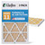 Glasfloss ZL 14x24x1 MERV 11 ( FPR 7 ) Pleated AC Furnace Air Filters.  3 Pack.   Exact Size: 13-1/2 x 23-1/2 x 7/8