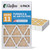 Glasfloss ZL 14x30x1 MERV 11 ( FPR 7 ) Pleated AC Furnace Air Filters.  6 Quantity.  Exact Size: 13-5/8 x 29-5/8 x 7/8