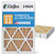 Glasfloss ZL 15x20x2 MERV 11 ( FPR 7 ) Pleated AC Furnace Air Filters.  3 Pack.   Exact Size: 14-1/2 x 19-1/2 x 1-3/4