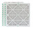 Glasfloss ZL 16x16x2 MERV 13 ( FPR 10 ) Pleated AC Furnace Air Filters.   Case of 12.   Exact Size: 15-1/2 x 15-1/2 x 1-3/4