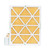 Glasfloss ZL 16x20x1 MERV 11 ( FPR 7 ) Pleated AC Furnace Air Filters.  6 Quantity.  Exact Size: 15-1/2 x 19-1/2 x 7/8