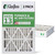 Glasfloss ZL 16x25x4 MERV 13 ( FPR 10 ) Pleated AC Furnace Air Filters.  2 Pack.   Exact Size: 15-1/2 x 23-1/2 x 3-3/4
