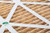 Glasfloss ZL 18x18x2 MERV 11 ( FPR 7 ) Pleated AC Furnace Air Filters.  6 Quantity.  Exact Size: 17-1/2 x 17-1/2 x 1-3/4