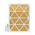 Glasfloss ZL 18x25x2 MERV 11 ( FPR 7 ) Pleated AC Furnace Air Filters.  3 Pack.   Exact Size: 17-1/2 x 24-1/2 x 1-3/4