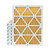Glasfloss ZL 18x25x2 MERV 11 ( FPR 7 ) Pleated AC Furnace Air Filters.   Case of 12.   Exact Size: 17-1/2 x 24-1/2 x 1-3/4