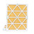 Glasfloss ZL 20x25x1 MERV 11 ( FPR 7 ) Pleated AC Furnace Air Filters.  3 Pack.   Exact Size: 19-1/2 x 24-1/2 x 7/8