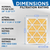 Glasfloss ZL 20x25x1 MERV 11 ( FPR 7 ) Pleated AC Furnace Air Filters.   Case of 12.   Exact Size: 19-1/2 x 24-1/2 x 7/8