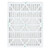 Glasfloss ZL 20x25x4 MERV 13 ( FPR 10 ) Pleated AC Furnace Air Filters.  4 Quantity.  Exact Size: 19-1/2 x 24-1/2 x 3-3/4