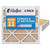Glasfloss ZL 24x24x1 MERV 11 ( FPR 7 ) Pleated AC Furnace Air Filters.  6 Quantity.  Exact Size: 23-3/8 x 23-3/8 x 7/8