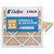 Glasfloss ZL 25x25x1 MERV 11 ( FPR 7 ) Pleated AC Furnace Air Filters.  3 Pack.   Exact Size: 24-1/2 x 24-1/2 x 7/8