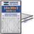Zephyr 16x30x3 VGF Merv 11 Media HVAC Air Cleaner Replacement Filter for Return Air Grilles.  Case of 3