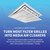 Zephyr 14x14x3 VGF Merv 13 Media HVAC Air Cleaner Replacement Filter for Return Air Grilles.  Case of 3