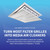 Zephyr 10x10x3 VGF Merv 11 Media HVAC Air Cleaner Replacement Filter for Return Air Grilles. 1-Pack