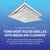 Zephyr 18x18x3  VGF Merv 13 Media HVAC Air Cleaner Replacement Filter for Return Air Grilles.  1-Pack
