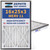 Zephyr 16x25x3 VGF Merv 11 Media HVAC Air Cleaner Replacement Filter for Return Air Grilles.  2-Pack