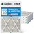 Glasfloss ZL 20x22x2 MERV 10 Pleated AC Furnace Air Filters. 4 Pack | Exact Size: 19.5 x 21.875 x 1.75