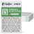 Glasfloss ZL 10x20x2 MERV 13 Pleated AC Furnace Air Filters.    4 Pack