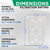 Glasfloss ZL 16x30x1 Merv 13 Pleated AC Furnace Air Filters.    6 Pack