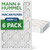 12x24x1 MERV 11 Pleated AC Furnace Air Filters by Mann+Hummel.  6 Pack