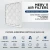 12x24x4 MERV 11 Pleated AC Furnace Air Filters by Mann+Hummel.    2 Pack