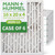 16x20x4 MERV 13 Pleated AC Furnace Air Filters by Mann+Hummel.   Case of 6