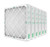 20x20x4 MERV 8 Pleated AC Furnace Air Filters.  Case of 6
