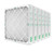 24x24x4 MERV 11 Pleated AC Furnace Air Filters by Mann+Hummel.   Case of 6