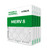 18x18x2 MERV 8 Pleated AC Furnace Air Filters by Mann+Hummel.  4 Pack