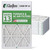 Glasfloss ZL 14x24x1 MERV 13 Pleated AC Furnace Air Filters.   Case of 12