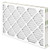 14x24x1 MERV 8 Pleated AC Furnace Air Filters.   2 Pack