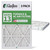 Glasfloss ZL 14x25x1 MERV 13 Pleated AC Furnace Air Filters.    3 Pack