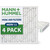 16X16X1 MERV 11 Pleated AC Furnace Air Filters by Mann+Hummel. 4 Pack