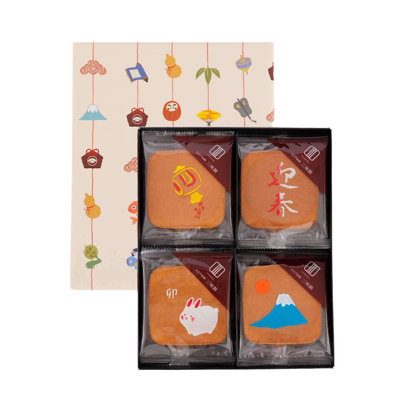 Hand-painted Sweet Senbei from Matsuzaki, 2023 New Year's LIMITED