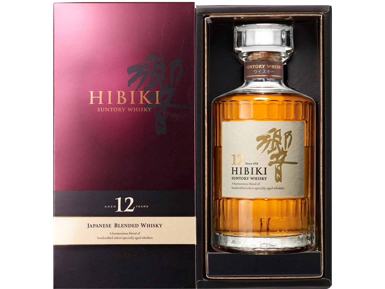 Hibiki 12年 ウイスキー 500ml 43% Suntory HIBIKI 12 Years Japanese Whisky 43%, 500ml