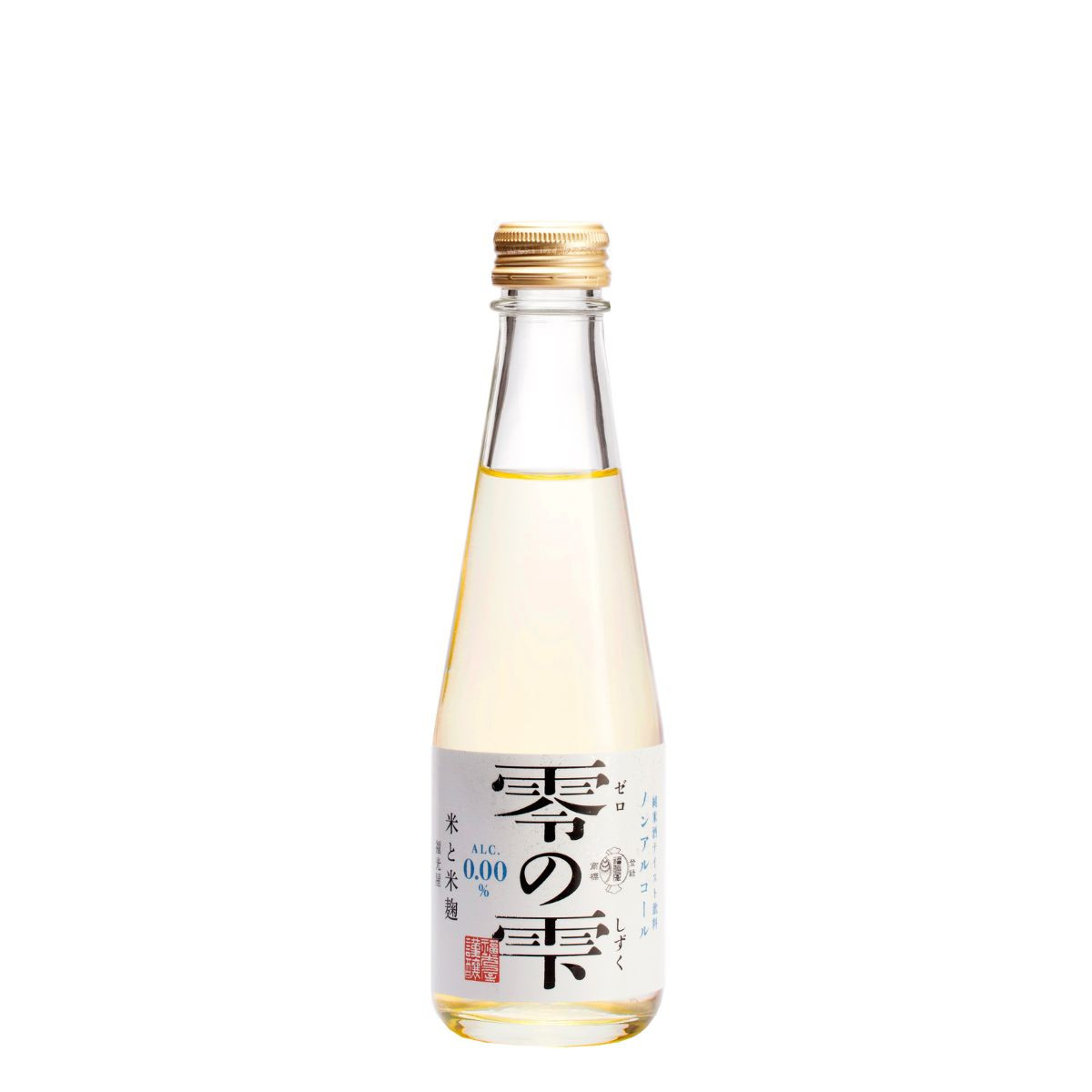 Additive-free, Non-alcohol Sake ZERO NO SHIZUKU 0.00% 200ml