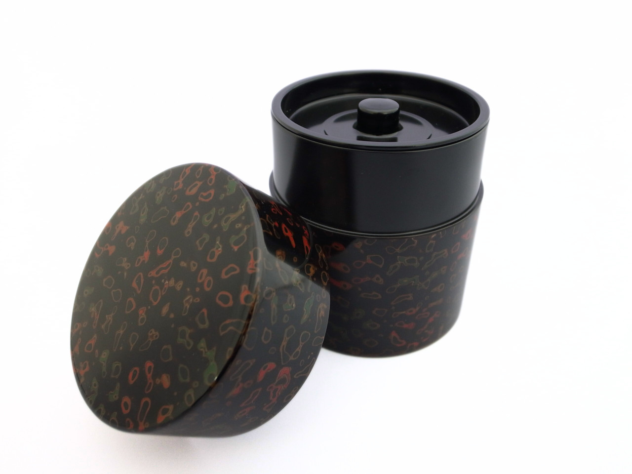 Tsugaru Lacquer Tea Container KARANURI