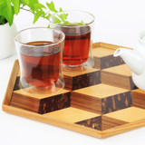 Traditional Cherry Bark 'optical illusion' Trick Tray