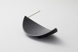 Chushin Kobo "Bamboo Leaf Boat" Incense Holder L